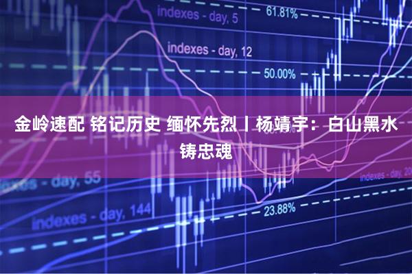 金岭速配 铭记历史 缅怀先烈丨杨靖宇：白山黑水铸忠魂