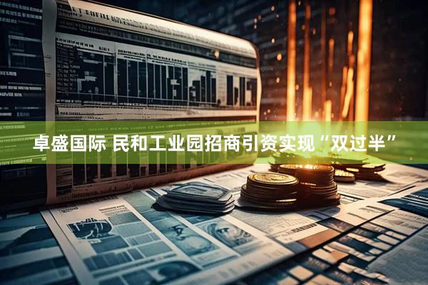 卓盛国际 民和工业园招商引资实现“双过半”