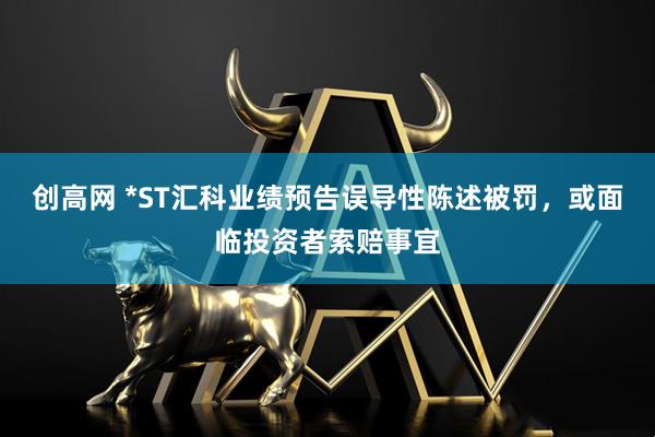 创高网 *ST汇科业绩预告误导性陈述被罚，或面临投资者索赔事宜