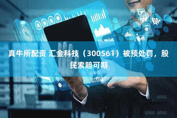 真牛所配资 汇金科技（300561）被预处罚，股民索赔可期